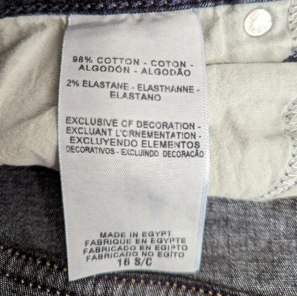 Levi's Strause and Co. Signature Modern Straight Denim Jeans Women's Size 16 S - Picture 9 of 9